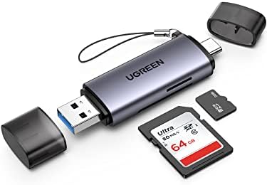 Amazon.com: UGREEN Micro SD Card Reader USB C USB 3.0 to Memory Card Reader Adapter for External Cam
