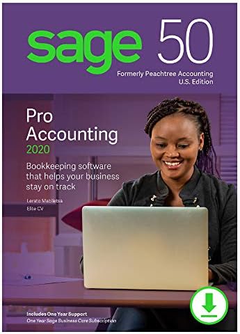 Amazon.com: Sage 50 Pro Accounting 2020 U.S. [PC Download] : Everything Else