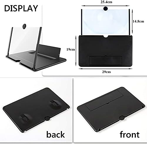 Amazon.com: Smartphone Screen Magnifier Stand 14 Inch 3D Foldable Amplifier for Cell Phone with Adju