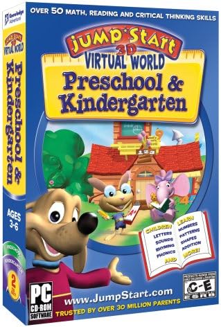 Amazon.com: Jumpstart 3D Preschool & Kindergarten