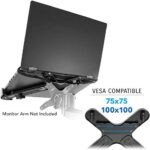 Amazon.com: Mount-It! VESA Laptop Tray [11"-17" Computers] Clamp On Notebook Holder Arm for VESA Com
