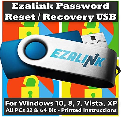 Amazon.com: Ezalink Password Reset Recovery USB for Windows 10, 8.1, 7, Vista, XP | #1 Best Unlocker