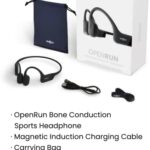 Amazon.com: SHOKZ OpenRun (AfterShokz Aeropex) - Open-Ear Bluetooth Bone Conduction Sport Headphones