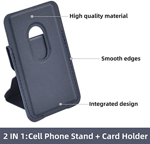 Amazon.com: NPUU Magnetic Phone Stand with Magsafe Wallet for iPhone 13/12/Pro Max/Mini and Most Sma