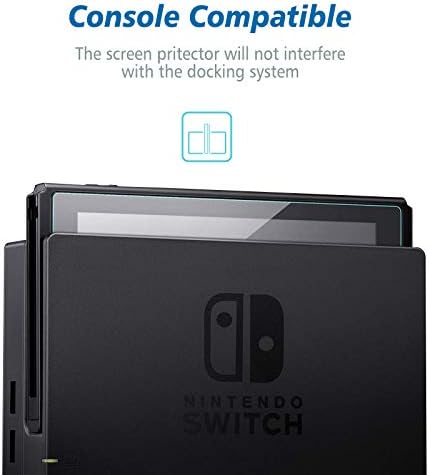 Amazon.com: NEW'C Pack of 3, Glass Screen Protector for Nintendo Switch Lite, Tempered Glass Anti-Sc
