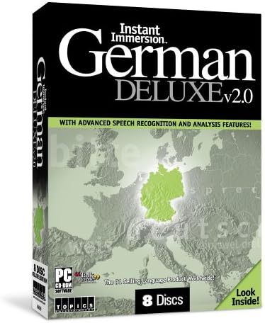 Amazon.com: Instant Immersion German Deluxe v2.0 [Old Version]
