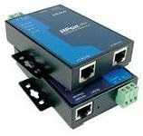 MOXA NPort 5210 w/Adapter 2 Port Serial Device Server, 10/100M Ethernet, RS-232, RJ45 8pin, 15KV ESD