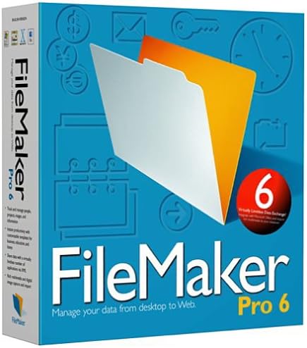 Amazon.com: FileMaker Pro 6 Upgrade (Mac)