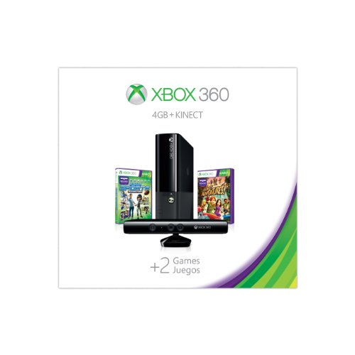 Amazon.com: Xbox 360 4GB Kinect Holiday Value Bundle features two great games: Kinect Sports: Season