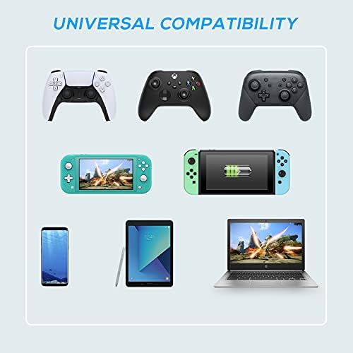 Amazon.com: Charging Cable for Playstation 5/Xbox Series X/S/Switch OLED/Switch Lite/Switch Controll