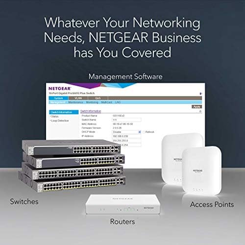 Amazon.com: NETGEAR 8-Port PoE Gigabit Ethernet Plus Switch (GS108PEv3) - Managed, with 4 x PoE @ 53