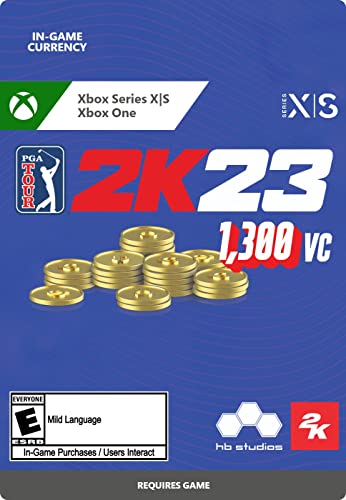 Amazon.com: PGA Tour 2K23 - 1,300 VC Pack - Xbox [Digital Code]