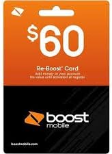 Amazon.com: Boost Mobile $60 Reboost Refill Card (Mail Delivery) : Cell Phones & Accessories