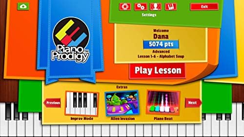 Amazon.com: Piano Prodigy - Piano taught through Games, Book and Video Lessons