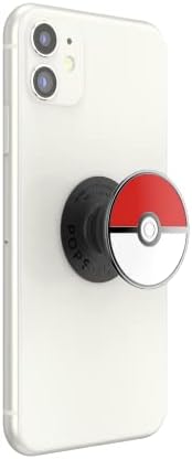 PopSockets: Phone Grip with Expanding Kickstand, Pop Socket for Phone - Enamel Pokeball