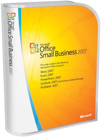 Amazon.com: Microsoft Office Small Business 2007 FULL VERSION Old Version