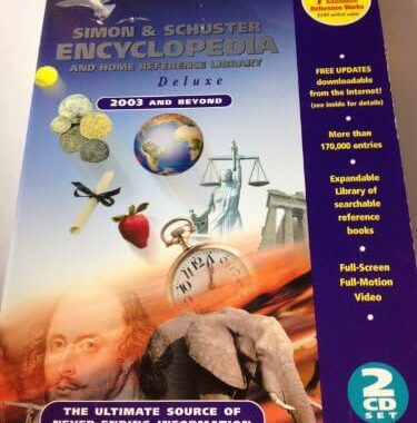 Amazon.com: Simon & Schuster Encyclopedia and Home Reference Library Deluxe 2003 and Beyond