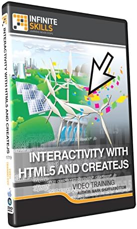 Amazon.com: Interactivity with HTML5 And CreateJS - Training DVD
