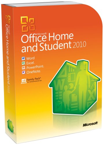 Amazon.com: OLD VERSION Microsoft Office Home and Student 2010 Family Pack, 3PC (Disc Version)