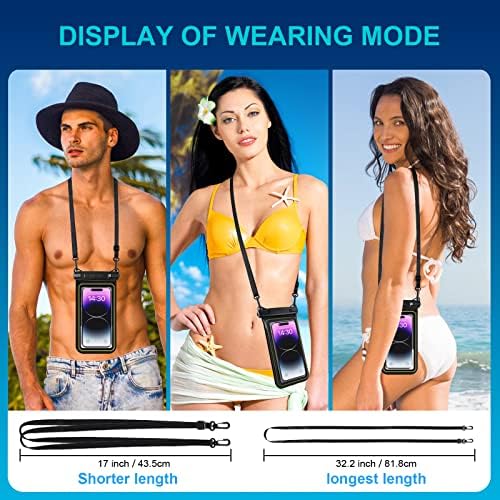 Amazon.com: Razobws Floating Waterproof Phone Pouch, Universal Float Water Proof Cell Phone Dry Bag