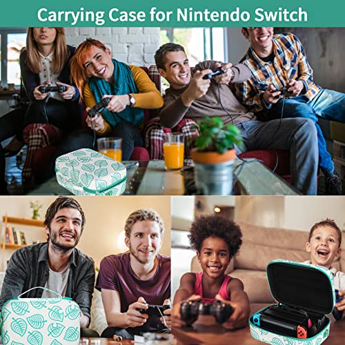 Amazon.com: Glamgen Carrying Case for Nintendo Switch/OLED,Hard Shell Travel Switch Cases Fits Compl