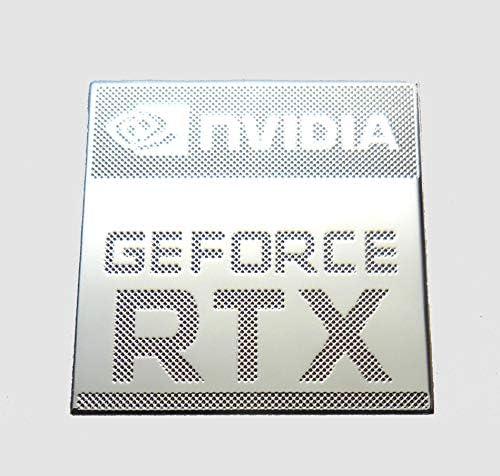 Amazon.com: VATH Made Metal Sticker Compatible with NVIDIA Geforce RTX 18 x 18mm / 11/16" x 11/16" [