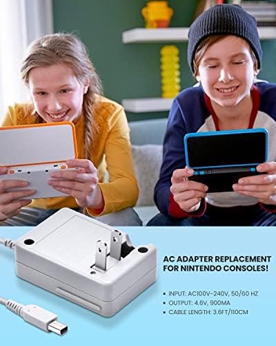 Amazon.com: 3DS Charger, VOYEE 3DS Charger Compatible with Nintendo 3DS/ DSi/DSi XL/ 2DS/ 2DS XL/New
