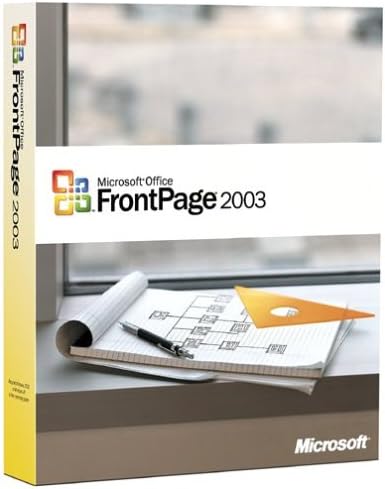 Amazon.com: Microsoft FrontPage 2003 - Old Version