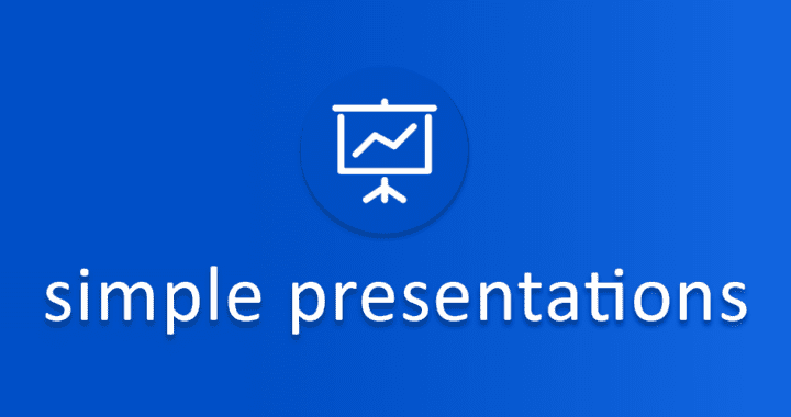 Simple Presentations - Show PowerPoint, KeyNote, Google Slides, and PDF Presentations