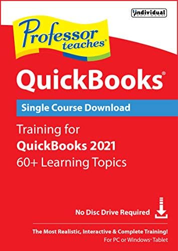 Amazon.com: Professor Teaches QuickBooks 2021 [PC Download] : Software