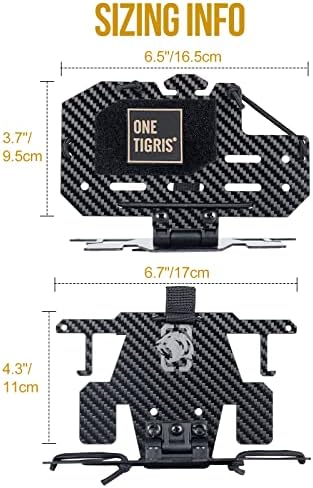 Amazon.com: OneTigris Tactical Vest Phone Holder, Universal Chest Cell Phone Board Plate Carrier Pho