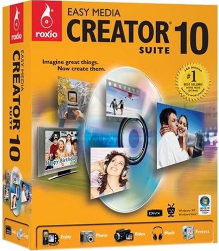 Amazon.com: Roxio Easy Media Creator Suite 10 (OLD VERSION)